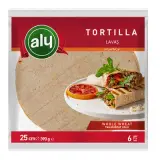 Aly Tortilla Lavaş 25 cm 6'lı 390 g