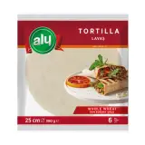 Aly Tortilla Tam Buğdaylı 25 cm 6 Adet 390 g