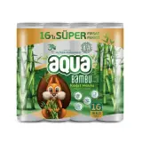 Aqua Bambu Kağıt Havlu 16’lı