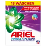 Ariel Colorwaschmittel Pulver 900g 18WL