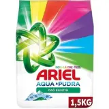 Ariel Dağ Esintisi Renkliler 10 Yıkama Toz Deterjan 1,5 kg