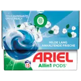Ariel Universalwaschmittel All-in-1 Pods Frische Baumwollblüte 316,5g 15WL