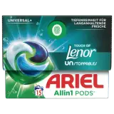 Ariel Vollwaschmittel All-in-1 Pods Universal+ Touch of Lenor Unstoppables 443g 15WL