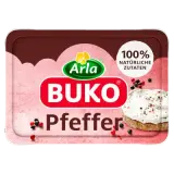Arla Buko Frischkäse Rosa und Schwarzer Pfeffer 200g