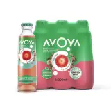 Avoya Çilek/Gül Aromalı Maden Suyu 6x200 ml