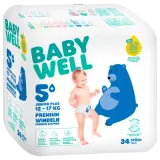 Babywell Windeln Gr.5+ 12-17kg 34 Stück
