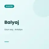 Balyaj Uzun saç · Antalya