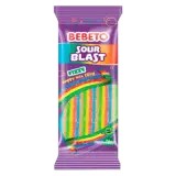 Bebeto Fruchtgummi Sour Blast Fizzy Happy Mix Fruit 180g