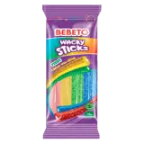 Bebeto Fruchtgummi Wacky Sticks Fizzy Crazy Mix Fruit 180g