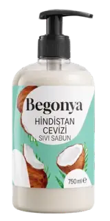 Begonya Hindistan Cevizi Sıvı Sabun 750 ml