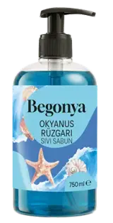 Begonya Okyanus Rüzgarı Sıvı Sabun 750 ml