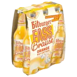 Bitburger Fassbrause Orange naturtrüb glutenfrei 6x0,33l