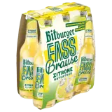 Bitburger Fassbrause Zitrone naturtrüb glutenfrei 6x0,33l