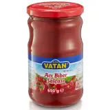Bizim Vatan Acı Biber Salçası 650 g