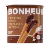 Bonheur Kakaolu Fındık Kreması Ve Grissini 52 g