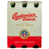 Budweiser Budvar Premium Lager 6x0,33l