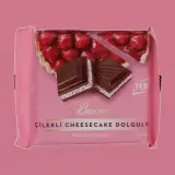 Buono Çilek Dolgulu Tablet Çikolata 100 g