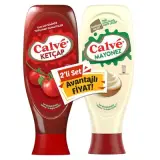 Calve Ketçap 610 Gr + Mayonez İkili Set 540 g