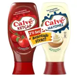 Calvé Ketçap/Mayonez Orta Set 810 ml