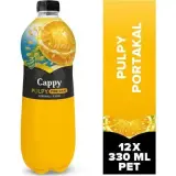 Cappy Pulpy Portakal 330 ml 12'li