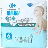 Carrefour Baby 6 Beden XL 28 Adet