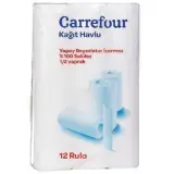 Carrefour Çift Katlı Kağıt Havlu 12 Adet