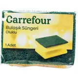 Carrefour Oluklu Bulaşık Süngeri 1 Adet