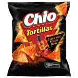 Chio Tortillas Extra Hot Sauce Style 110g