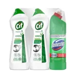 Cif Domestos Krem Temizleyici 2x750 ml