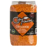 City Farm Organik Kırmızı Mercimek 1 kg