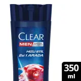 Clear Hızlı Stil 2'si 1 Arada Şampuan 350 ml