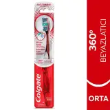 Colgate 360 Gelişmiş Optik Beyaz Orta Diş Fırçası 1 Adet