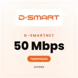 D-SmartNet Limitsiz 50 Mbps'ye kadar taahhütsüz