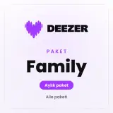 Deezer Family paketi