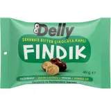 Delly Şekersiz Çikolata Kaplı Fındık 40 g