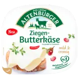 Der Grüne Altenburger Ziegen-Butterkäse mild & cremig 120g