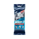 Derby Samurai 3 Bıçaklı Tıraş Bıçağı 10 Adet