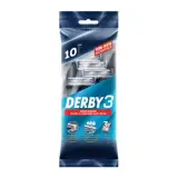 Derby Samurai Klasik 3 Tıraş Bıçağı 10'lu