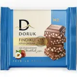 Doruk Fındıklı Kare Çikolata 60 g