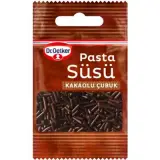 Dr. Oetker Kakaolu Çubuk Pasta Süsü 10 g