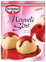 Dr. Oetker Meyveli Sos 77 g