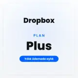 Dropbox Plus (Yıllık ödemede aylık)