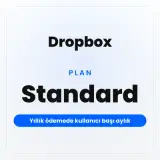 Dropbox Standard (Yıllık ödemede kullanıcı başı aylık)