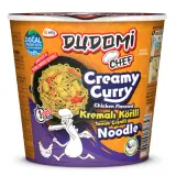 Dudomi Kremalı Körili Tavuk Çeşnili Bardak Noodle 80 g