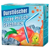 Durstlöscher Eistee Pfirsich-Geschmack 0,5l
