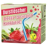 Durstlöscher Erdbeer-Rhabarber vegan 0,5l