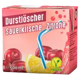 Durstlöscher Sauerkirsche Zitrone vegan 0,5l