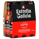 Estrella Galicia Cerveza Especial 6x0,33l