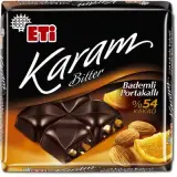 Eti Karam Bademli Portakallı Bitter Çikolata 60 g