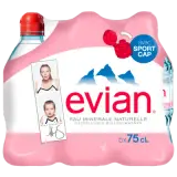 Evian Mineralwasser Naturell 6x0,75l